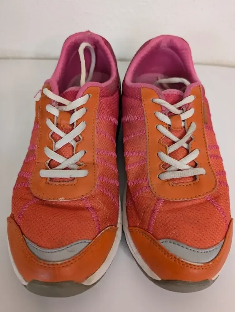 Vionic Alliance Walking‎ Sneakers Womens Shoe Size 8 Comfort Pink Orange 1st Ray